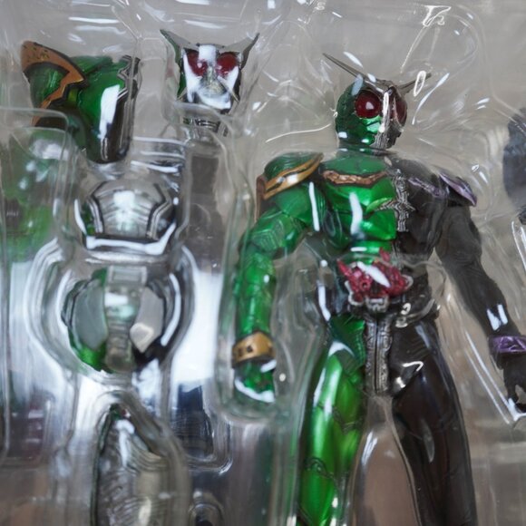 Kamen Rider W Cyclone Joker Bandai Cool Japanese Action Figure From Japan Anime - Picture 2 of 9